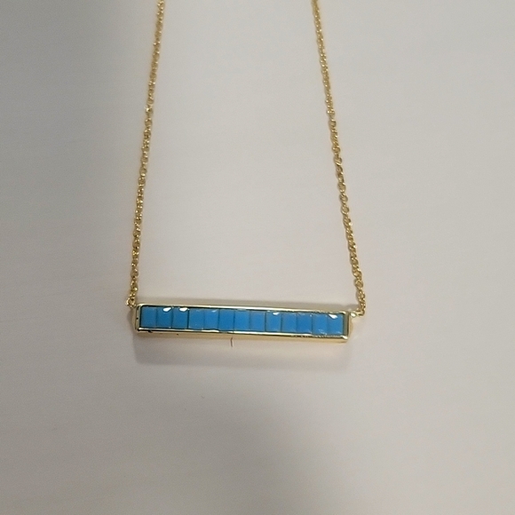 NWT Kendra Scott Short Turquoise Pendant Necklace - Picture 1 of 5